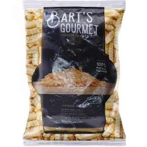 Crinkle Cut Frozen Fries Gourmet - 4/2.5kg