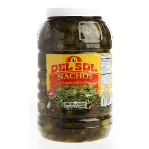 Nacho Sliced Jalapenos Del Sol - 4/1gallon