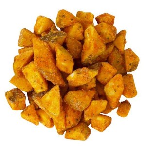 Zesty Battered Potato Cubes Big C - 4/5lbs