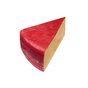 Moon Cheddar Cheese Split Red Wax Wisconsin's Finest - 2/7lbs