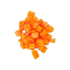 Frozen Diced Carrots Commodity - 20lbs