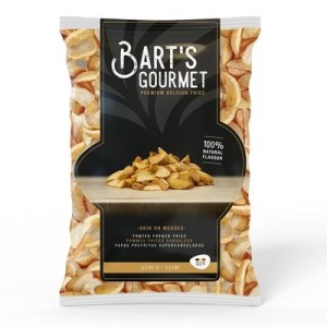 Seasoned Potato Wedges Skin-on Barts Gourmet - 4/5.5lbs