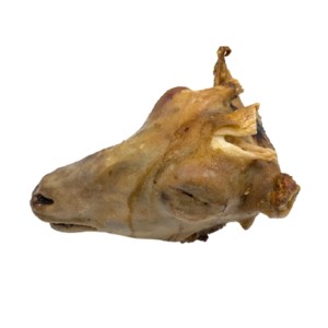 Lamb Head Burnt Halal Frozen - 7hds/case