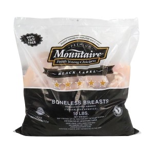 Chicken Breast Fresh Black Label Mountaire - 4/10lbs