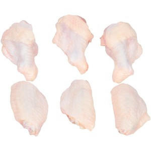 Chicken Party Wings 1st & 2nd Joint Jumbo Halal 97356 Koch - 4/10lbs