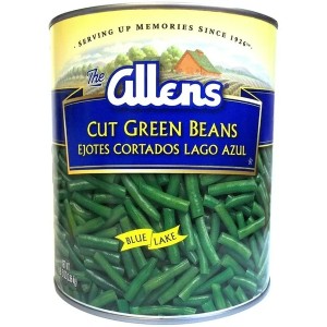 Fancy Cut Green Beans Can Allens - 6/#10