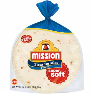 Burrito Flour Tortillas Mission - 2/40ct