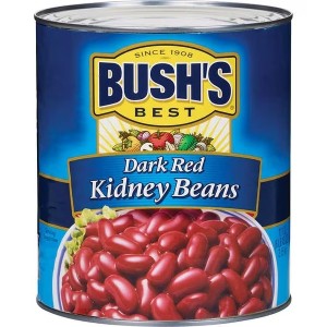 Dark Red Kidney Beans Can Bush's - 6/#10