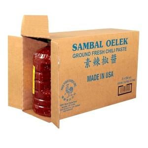 Ground Fresh Chili Paste Sambal Oelek - 3/136oz