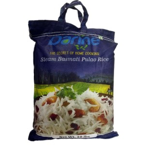 Steam Basmati Pulao Rice Darine - 4/10lbs