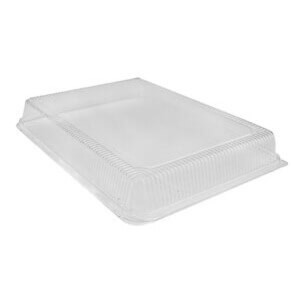 1/2" Sheet Cake Dome Lids - 100ct