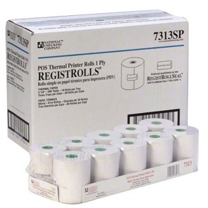 Thermal Printer Rolls 1-ply (3 1/8' - 200 Rolls Per Tray) (7313sp)