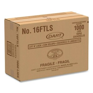 16ftls Lift 'n' Lock Lids Dart - 1000ct