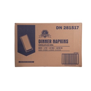 Dinner Napkin 15"x17" 2-ply White Dn281517b Empress - 20/150ct