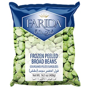 Broad Peeled Beans Farida 20/400grs