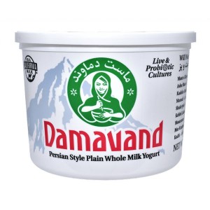 Plain Yogurt Damavand - 6/3lbs