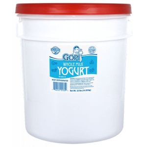 Yogurt Pail Gopi - 32 Lbs