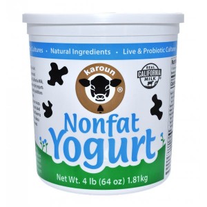 Non Fat Yogurt Karoun - 6/4lbs