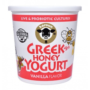 Greek Yogurt Honey/vanilla Karoun - 6/24oz