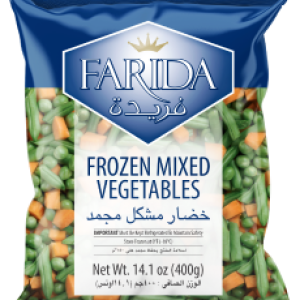 Frz. Mixed Vegetables Farida 20x400gm