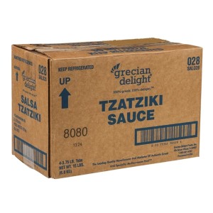 Tzatziki Sauce Tubs Grecian Delight - 4/3.75lbs