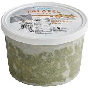 Falafel Dough Tubs Grecian Delight - 4/3.75lbs