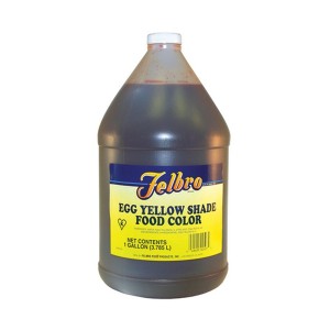 Egg Yellow Shade Food Color Felbro - 4/1gallon